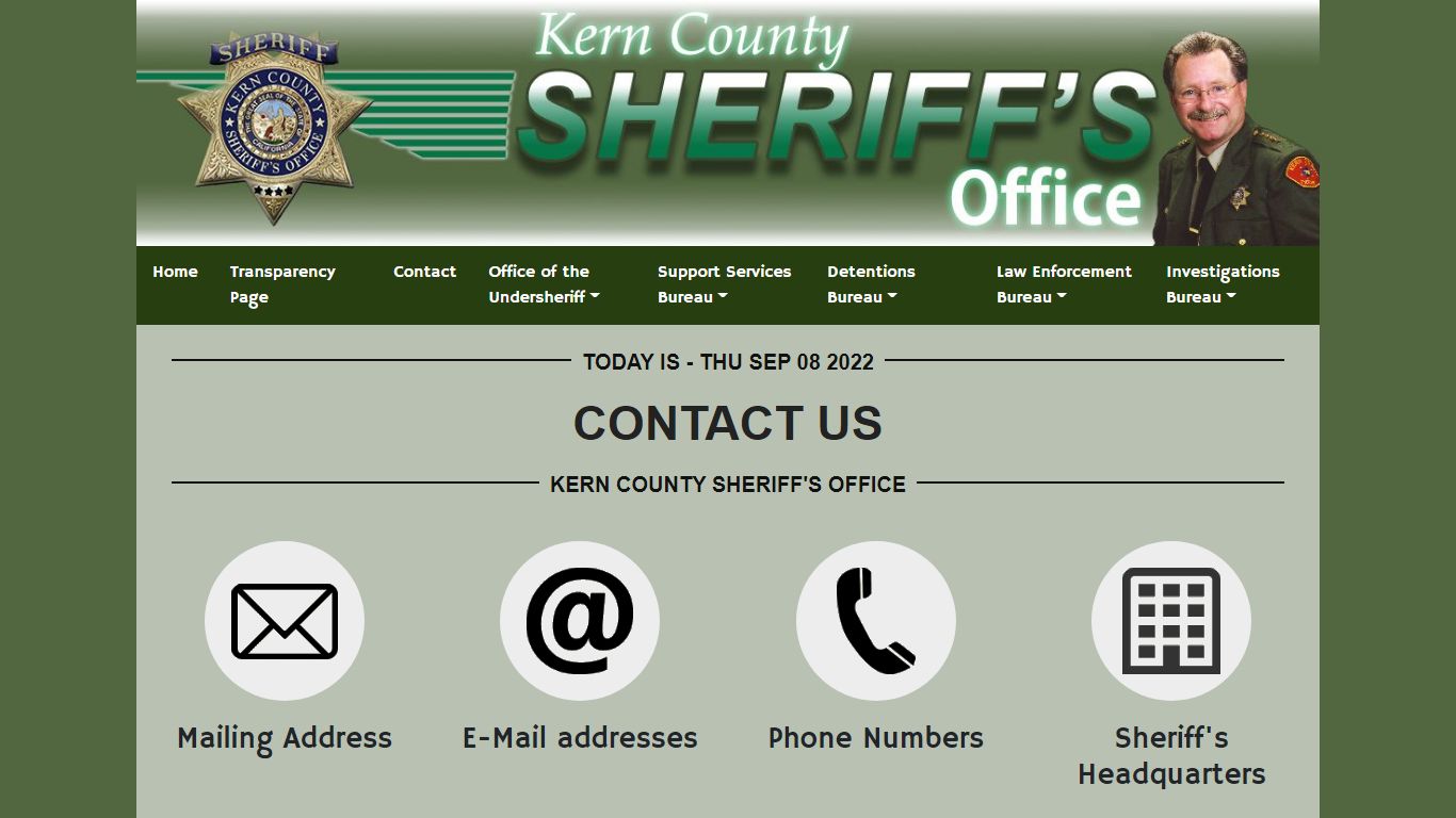 Contact Us | KCSO